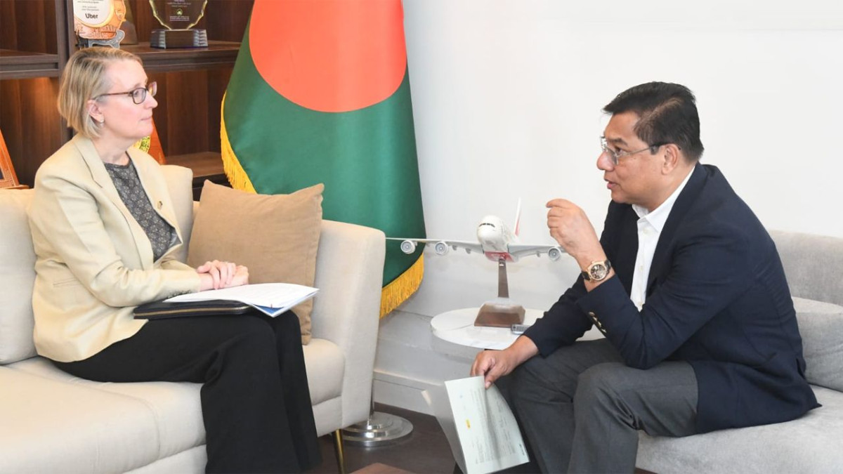 সৌজন্য সাক্ষাৎ, বিট্রিশ হাইকমিশনার, বিমানমন্ত্রী, সচিবালয়