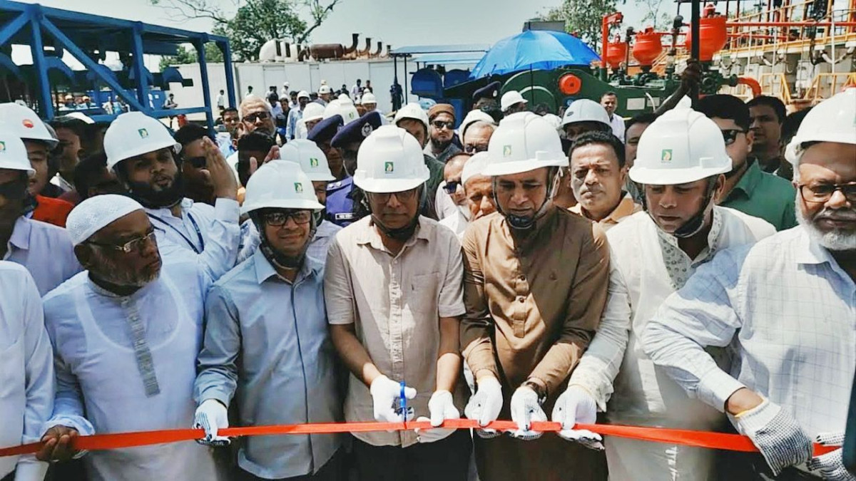 তিতাসের নতুন কূপ থেকে জাতীয় গ্রিডে যুক্ত হলো ১২.৫ মিলিয়ন ঘনফুট গ্যাস