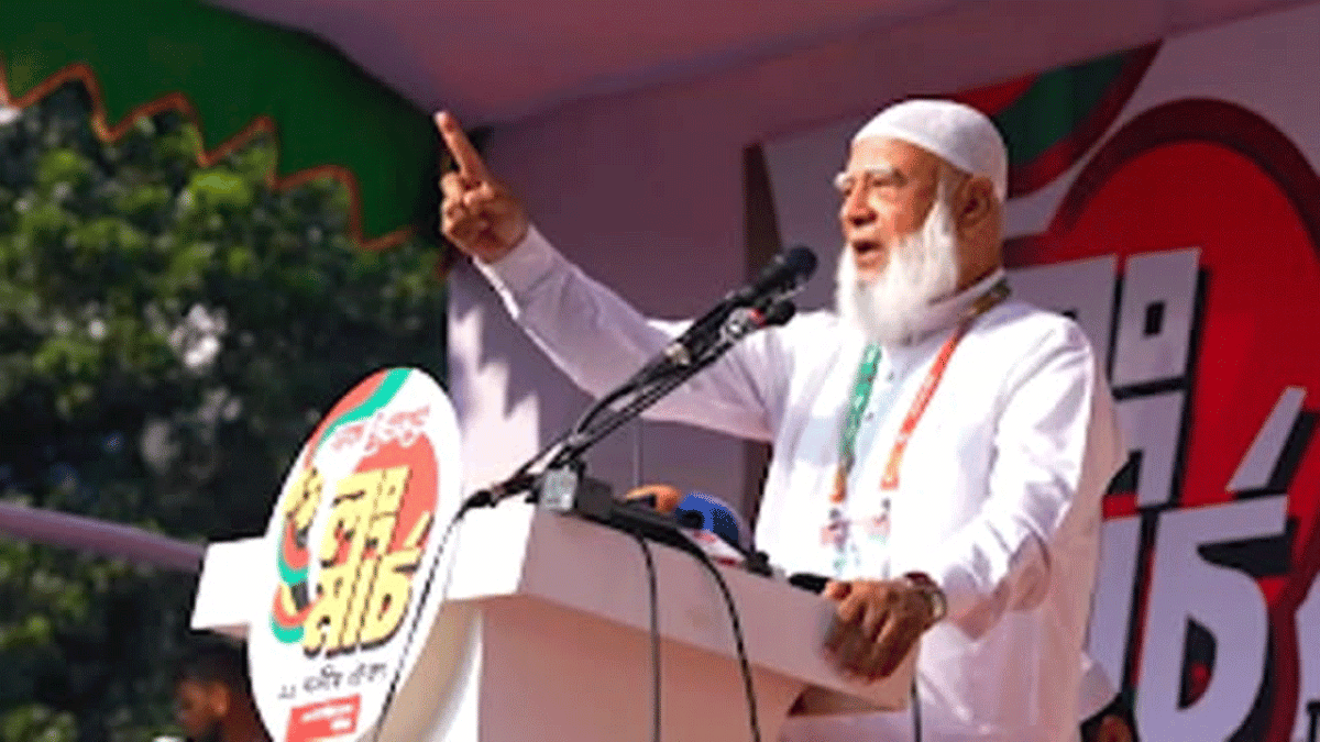অভ্যুত্থানের রক্তের ওপর দাঁড়িয়ে বিএনপি জনগণের সাথে বেঈমানি করছে : শফিকুর রহমান
