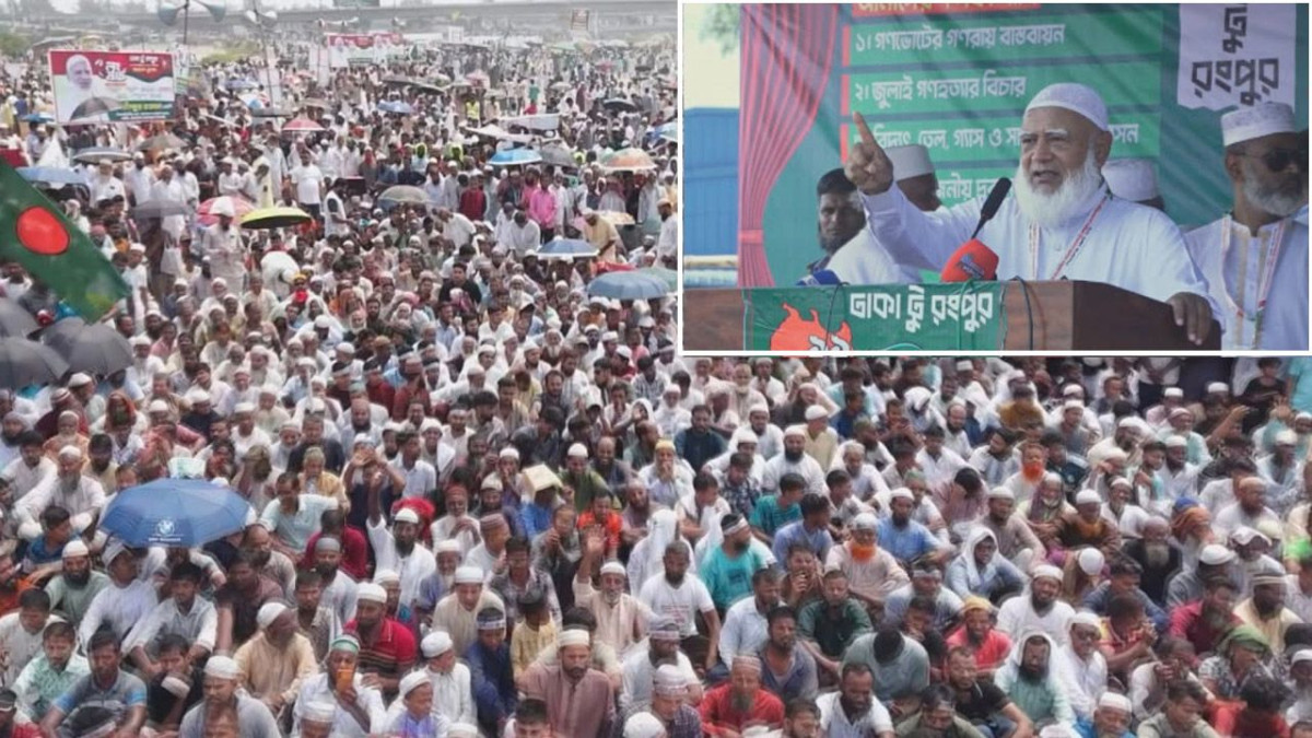 অভ্যুত্থানের রক্তের ওপর দাঁড়িয়ে বিএনপি জনগণের সাথে বেঈমানি করছে : শফিকুর রহমান