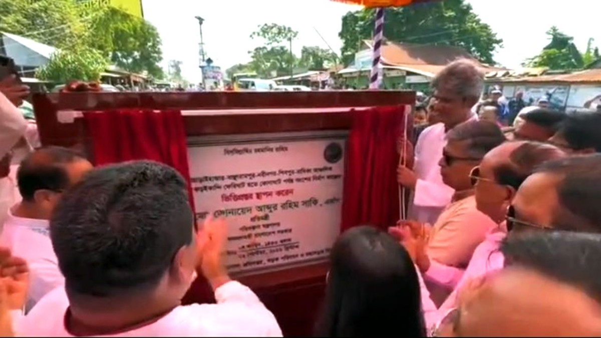বাঞ্ছারামপুর সড়ক প্রশস্তকরণ প্রকল্পের উদ্বোধন