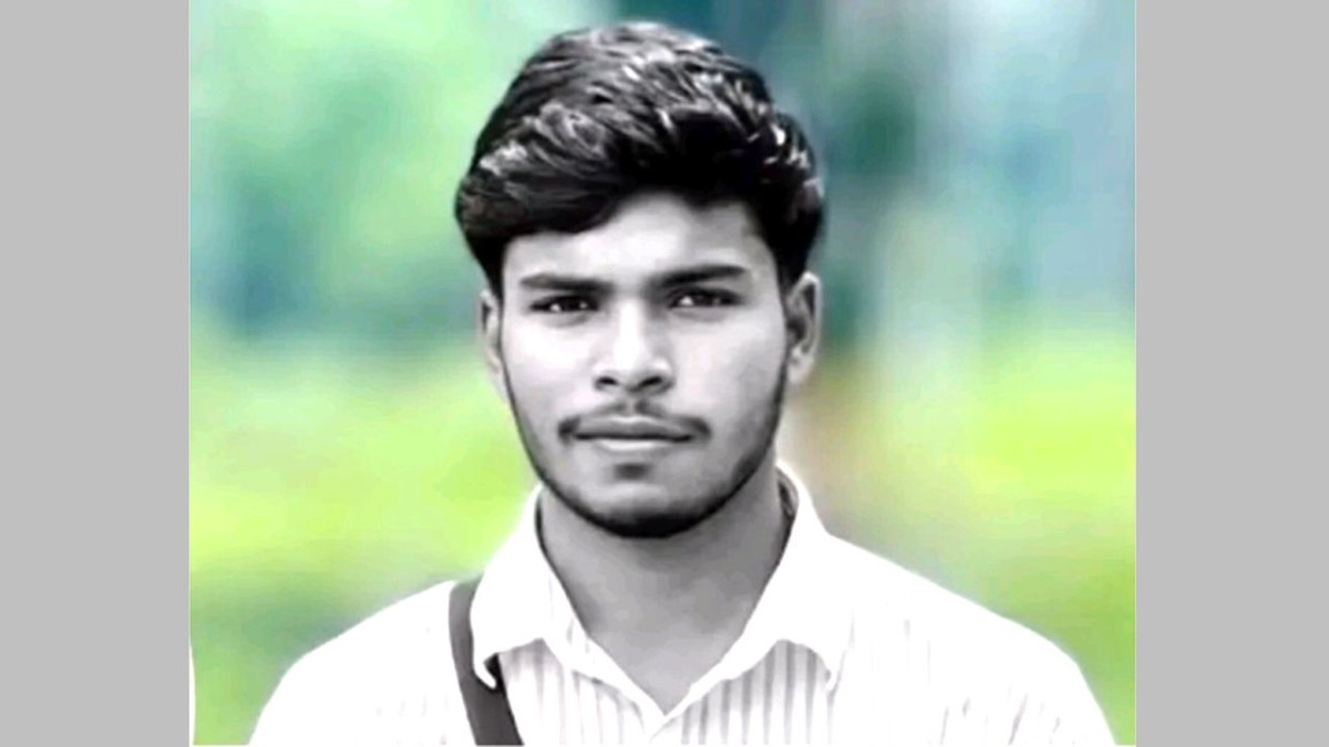 নিহত যুবক সাদিক আহমদ