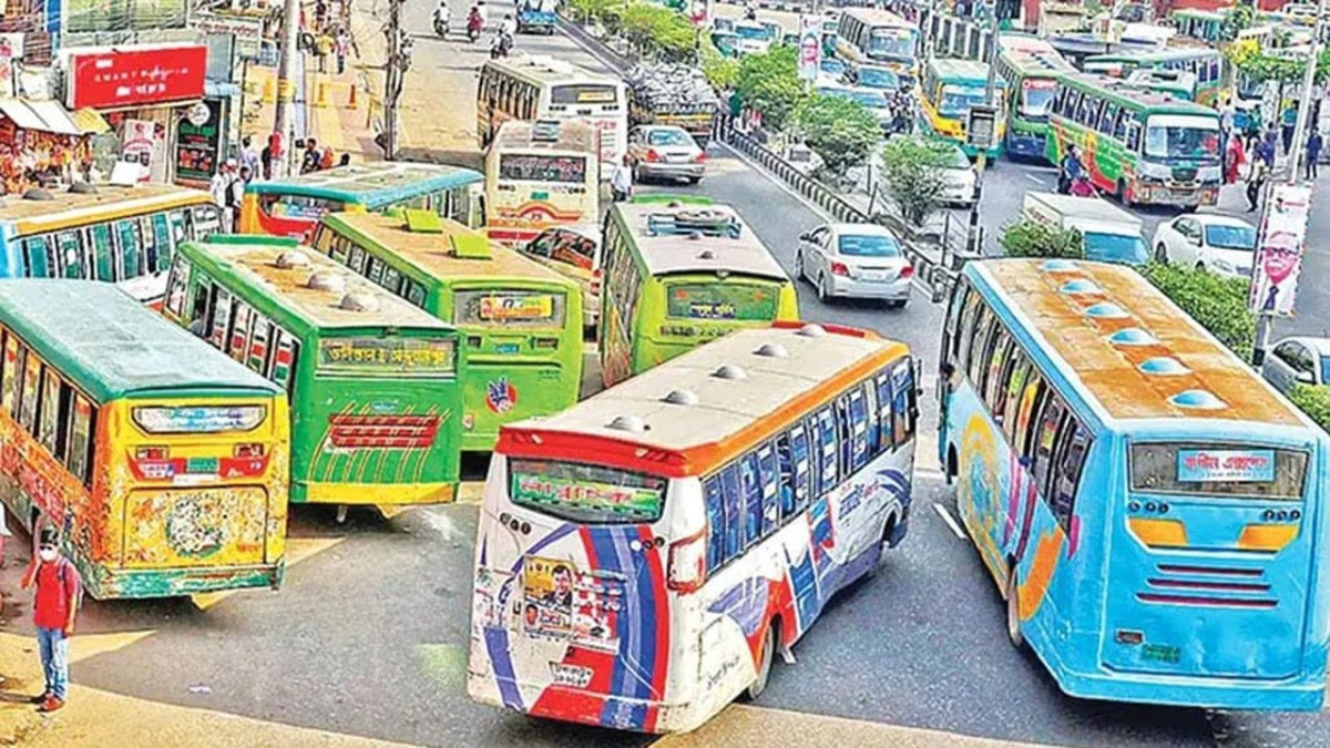 বাসভাড়া কিলোমিটারপ্রতি ২০ পয়সা বাড়ানোর প্রস্তাব
