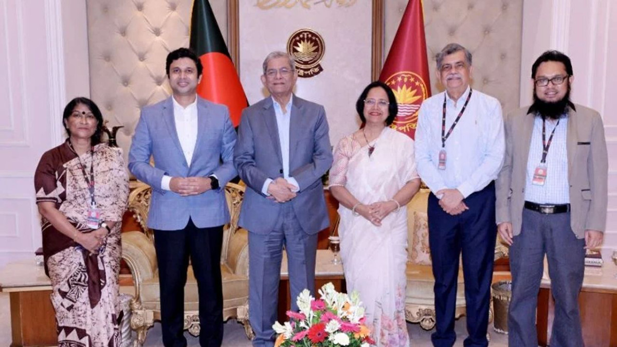 রাষ্ট্রপতির সাথে সৌজন্য সাক্ষাৎ