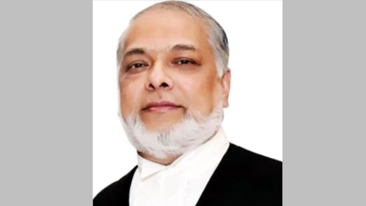 প্রধান বিচারপতি জুবায়ের রহমান চৌধুরী