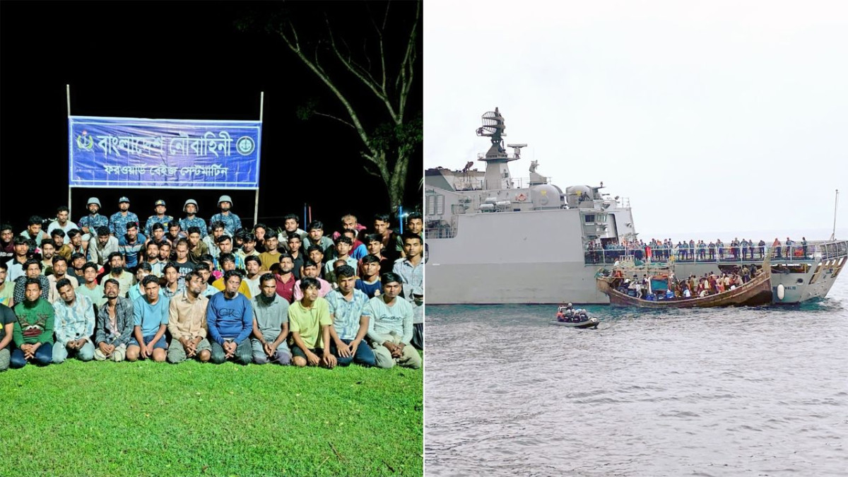 মালয়েশিয়াগামী বোট, বাংলাদেশ নৌ-বাহিনী, নৌ-বাহিনীর অভিযান, মানব পাচার, সমুদ্রপথে মালয়েশিয়া