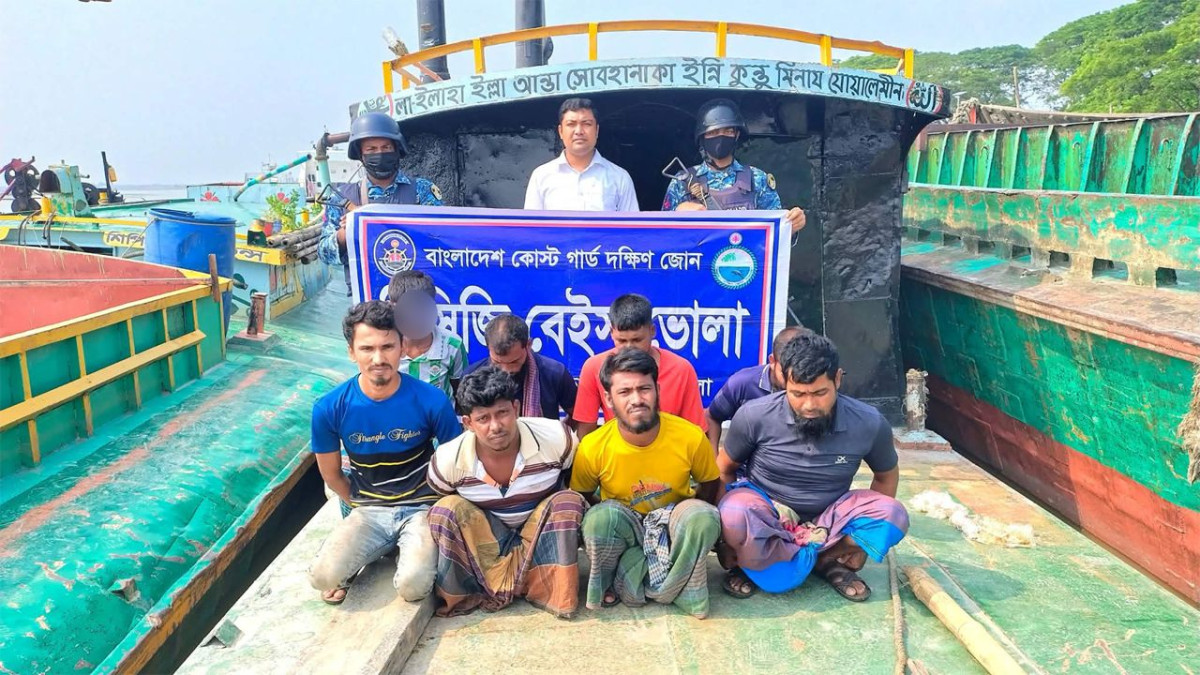 বালু উত্তোলন, কারাদণ্ড, কোস্টগার্ড, ভ্রাম্যমাণ আদালত