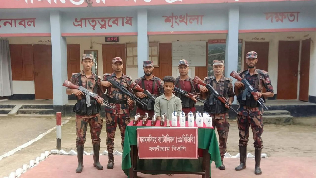 বিজিবি, গ্রেফতার, ভারতীয় মদ