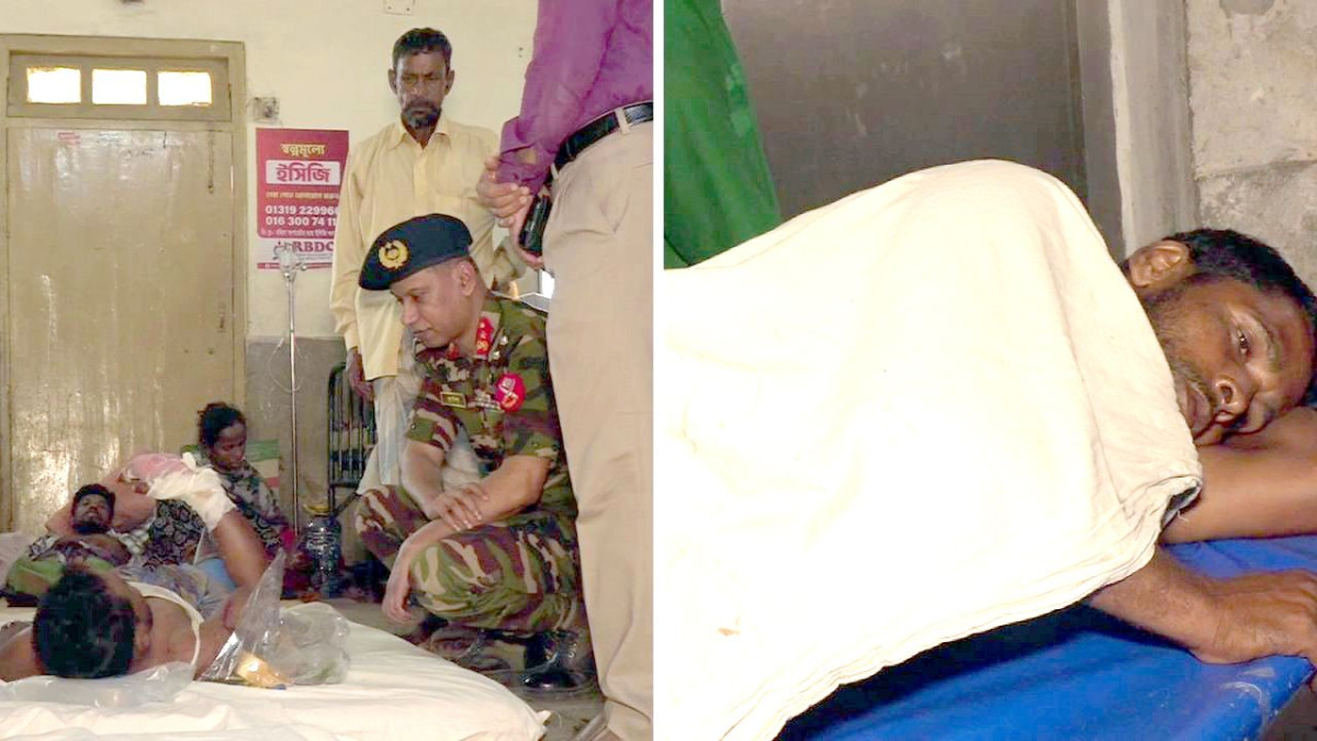 চিকিৎসাধীন বিএসএফের হাতে গুলিবিদ্ধ দুই ভারতীয় নাগরিক