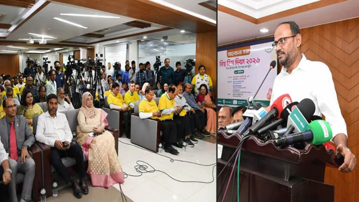 বক্তব্য দেন মৎস্য ও প্রাণিসম্পদ প্রতিমন্ত্রী সুলতান সালাউদ্দিন টুকু