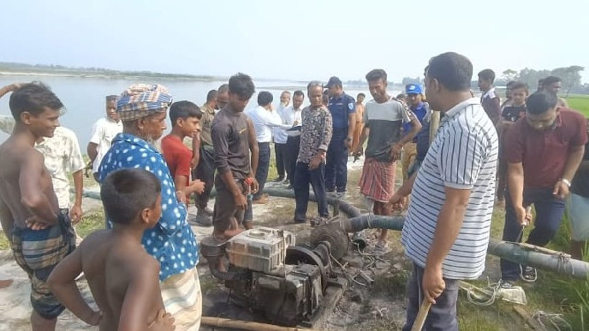 বালু উত্তোলন, ড্রেজার, জব্দ, অভিযান, বাঁধ