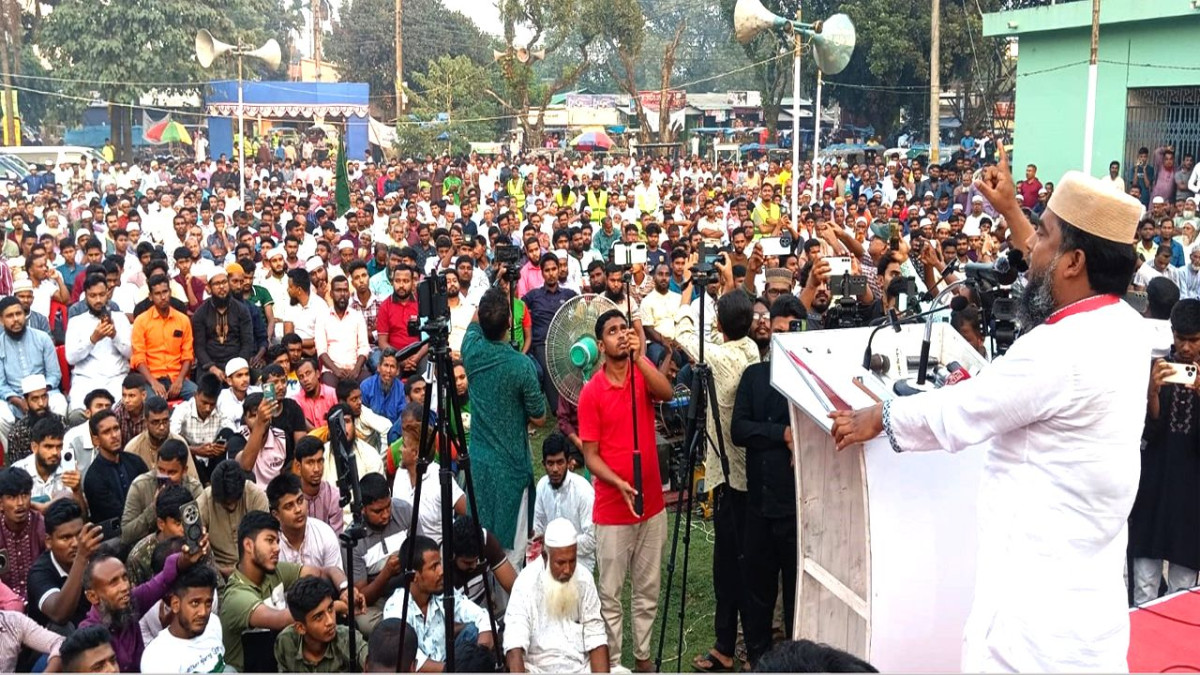 ছাত্র-যুব গণজমায়েতে দেলাওয়ার হোসেন বলেছেন ঠাকুরগাঁওয়ের মানুষের মন থেকে দাঁড়িপাল্লাকে মুছে ফেলা যাবে না