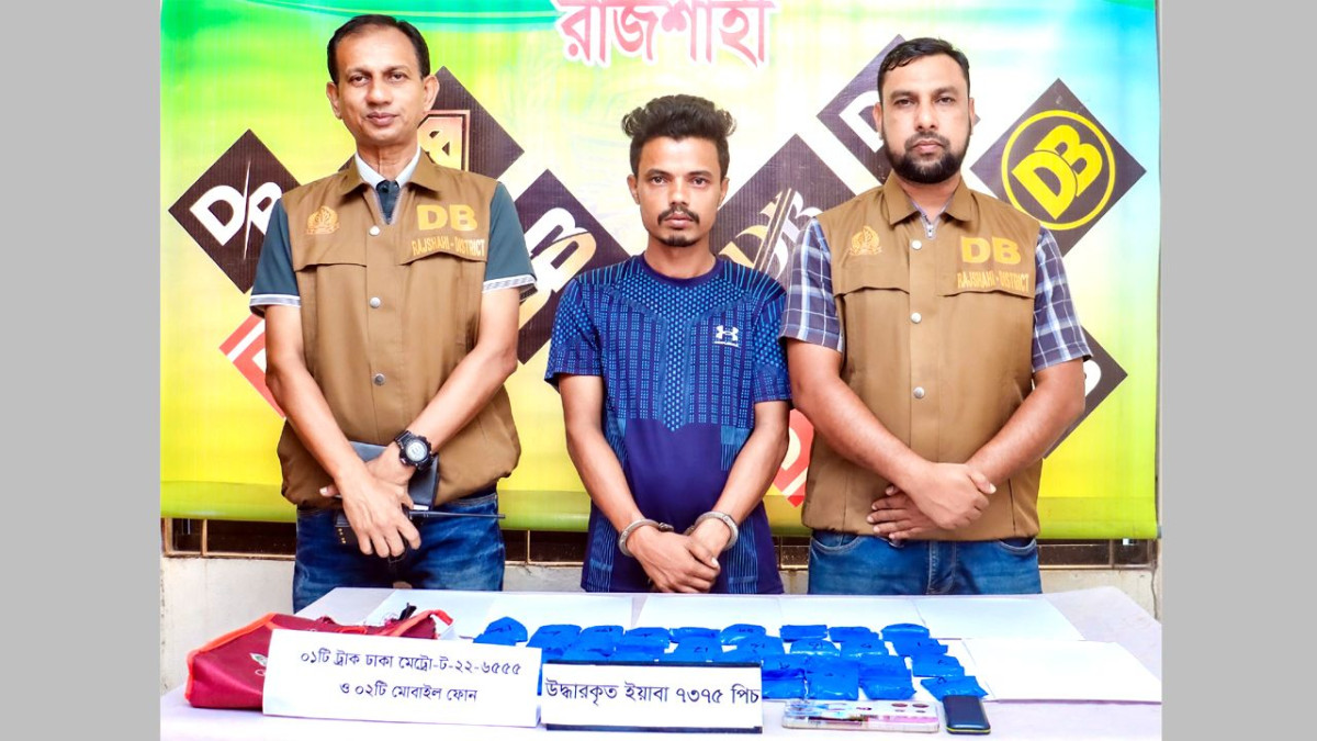 জব্দকৃত ইয়াবাসহ আটক মাদককারবারি