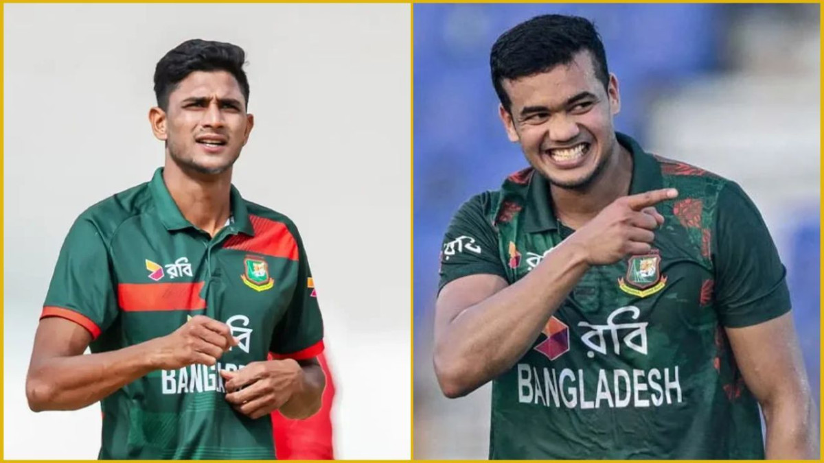 নাহিদ রানা, তাসকিন আহমেদ, শরিফুল ইসলাম, মোস্তাফিজুর রহমান