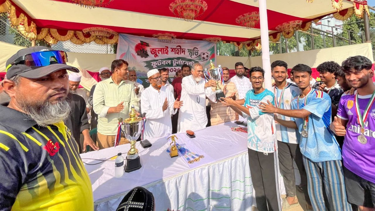 সাইফুল আলম খান মিলন, জুলাই সনদ বাস্তবায়ন, বাংলাদেশ জামায়াতে ইসলামী, জুলাই শহীদ স্মৃতি ফুটবল টুর্নামেন্ট-২০২৬, বাংলাদেশ ইসলামী ছাত্রশিবির