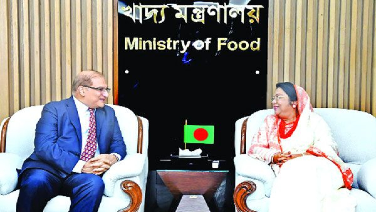 খাদ্যশস্য সংরক্ষণ ব্যবস্থার উন্নয়নে পাকিস্তানের অভিজ্ঞতা বাংলাদেশের জন্য গুরুত্বপূর্ণ: খাদ্যমন্ত্রী